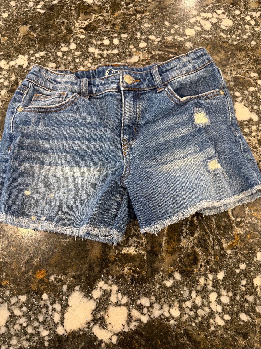 art class Distressed Blue Denim Cutoff Shorts